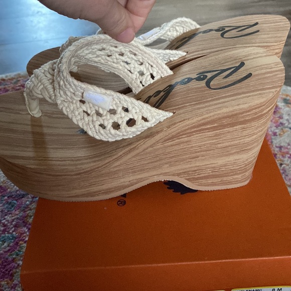 Rocket dog platform crocheted sandals things y2k tan - Picture 4 of 5